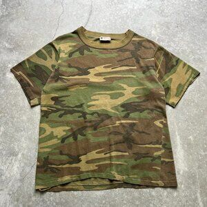 Men's Green and Brown T-shirt